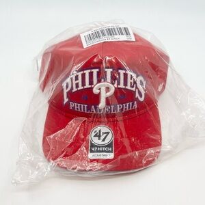 Philadelphia Phillies 47 Brand Brentwood Red Rope Hat Baseball MLB **BRAND NEW